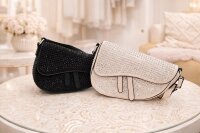Tasche "Strass Klappe"