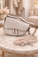 Tasche "Strass Klappe"