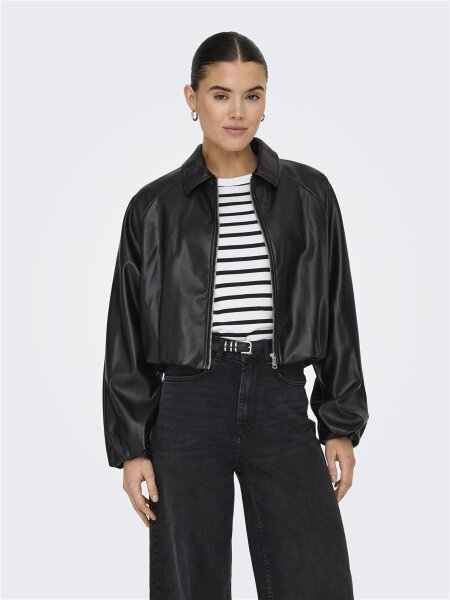 ONLY OnlSaramy Leather Bomber