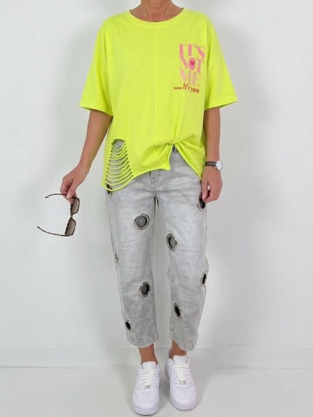 Jeans"Ring-Detail"