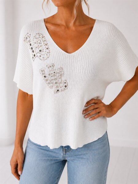 Strickshirt "Love"