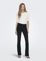 ONLY Flared Fit Jeans ONLBLUSH – washed black