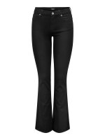 ONLY Flared Fit Jeans ONLBLUSH – black denim