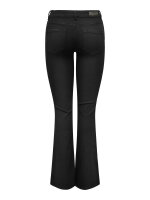 ONLY Flared Fit Jeans ONLBLUSH – black denim