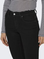 ONLY Flared Fit Jeans ONLBLUSH – black denim