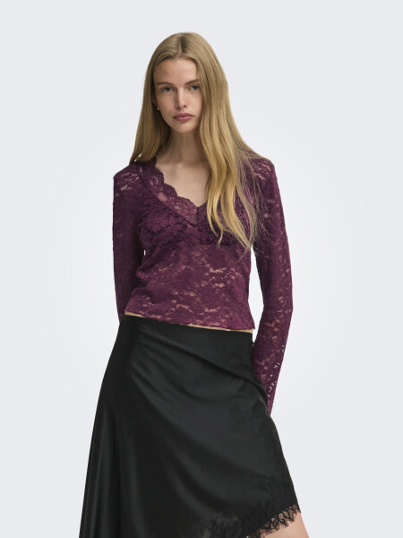ONLY ONLNIKKA L/S LACE TOP