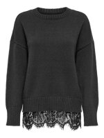 ONLY ONLEVIE LS LACE MIX O-NECK Pullover