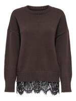 ONLY ONLEVIE LS LACE MIX O-NECK Pullover