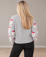 ONLY ONLXMAS SNOWIE LS O-NECK KNT Pullover