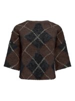 ONLNOEME SS PATTERN O-NECK KNT