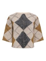 ONLNOEME SS PATTERN O-NECK KNT