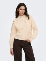 ONLY ONLLISA LS BOW PULLOVER KNT