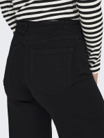 ONLY Wide Fit Jeans ONLMADISON BLUSH – black denim