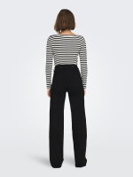 ONLY Wide Fit Jeans ONLMADISON BLUSH – black denim