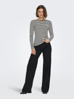 ONLY Wide Fit Jeans ONLMADISON BLUSH – black denim