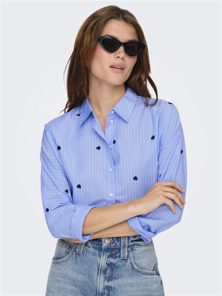 ONLY ONLNEW LINA GRACE STR EMB SHIRT