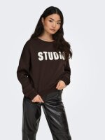 ONLY ONLSWEAT LIFE L/S CREW O.SIZE STATE