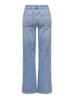 ONLY Madison Wide Fit Jeans – Light Blue Denim