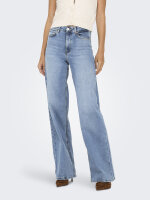 ONLY Madison Wide Fit Jeans – Light Blue Denim