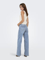 ONLY Madison Wide Fit Jeans – Light Blue Denim
