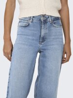 ONLY Madison Wide Fit Jeans – Light Blue Denim
