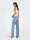 ONLY Madison Wide Fit Jeans – Light Blue Denim