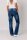 Jeans"Schwarze Blume"
