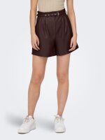 ONLHEIDI FAUX LEATHER SHORTS