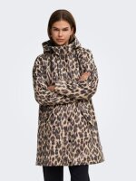 ONLY ONLSALLY AOP TEDDY RAIN JACKET
