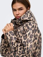 ONLY ONLSALLY AOP TEDDY RAIN JACKET