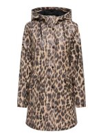 ONLY ONLSALLY AOP TEDDY RAIN JACKET