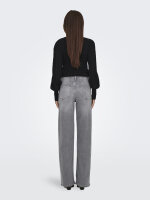 ONLY Wide Fit Jeans Onlmadison Blush – light grey denim