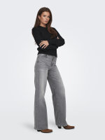 ONLY Wide Fit Jeans Onlmadison Blush – light grey denim