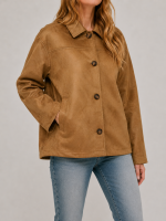 ONLY ONLCAROLINA FAUX SUEDE JACKET