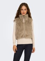 ONLY ONLDANA FAUX FUR REV.WAISTCOAT