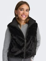 ONLY ONLDANA FAUX FUR REV.WAISTCOAT