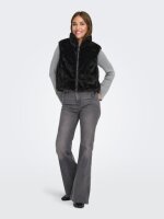 ONLY ONLDANA FAUX FUR REV.WAISTCOAT
