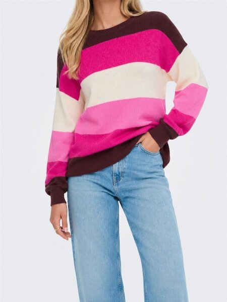 ONLY ONLATIA L/S STRIPE PULLOV KNT
