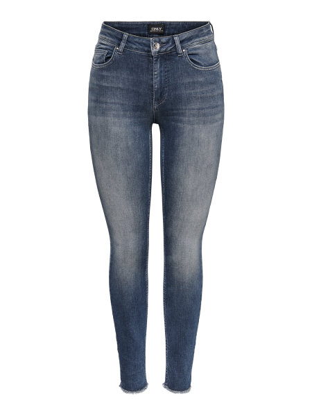 ONLY Skinny Fit Jeans „Onlblush“ in Special Blue Grey Denim
