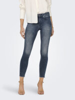 ONLY Skinny Fit Jeans „Onlblush“ in Special Blue Grey Denim
