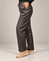 Joggpants "Lederimitat"