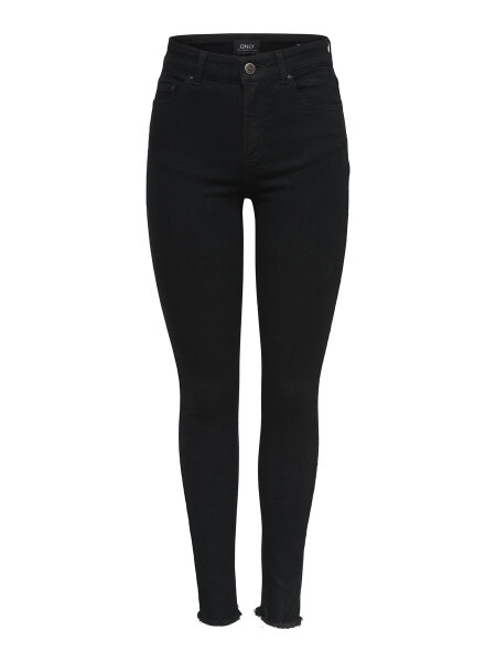 ONLY Skinny Fit Jeans „Onlblush Black“ – black denim