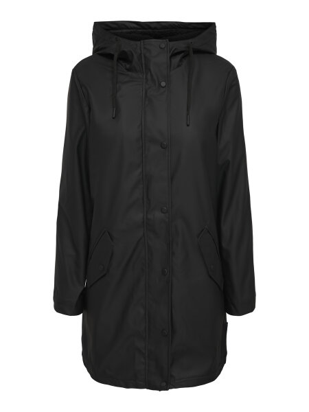 ONLSALLY Raincoat – Regenmantel mit Kapuze in oatmeal