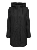 ONLSALLY Raincoat – Regenmantel mit Kapuze in oatmeal