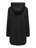 ONLSALLY Raincoat – Regenmantel mit Kapuze in oatmeal