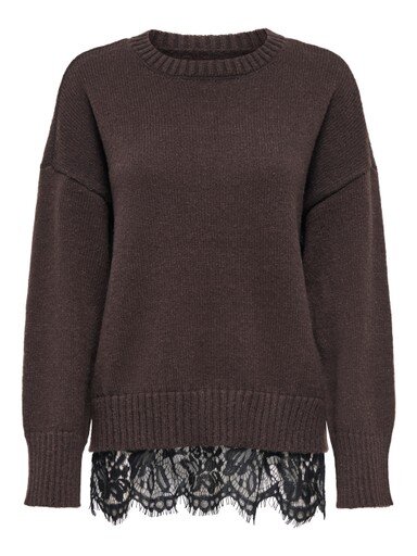 Coffee Bean Black Lace